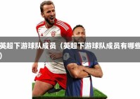 英超下游球队成员（英超下游球队成员有哪些）